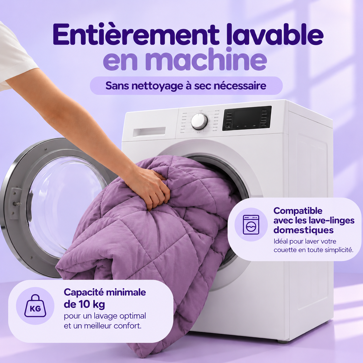 EasySleep™ – Couette 2 en 1