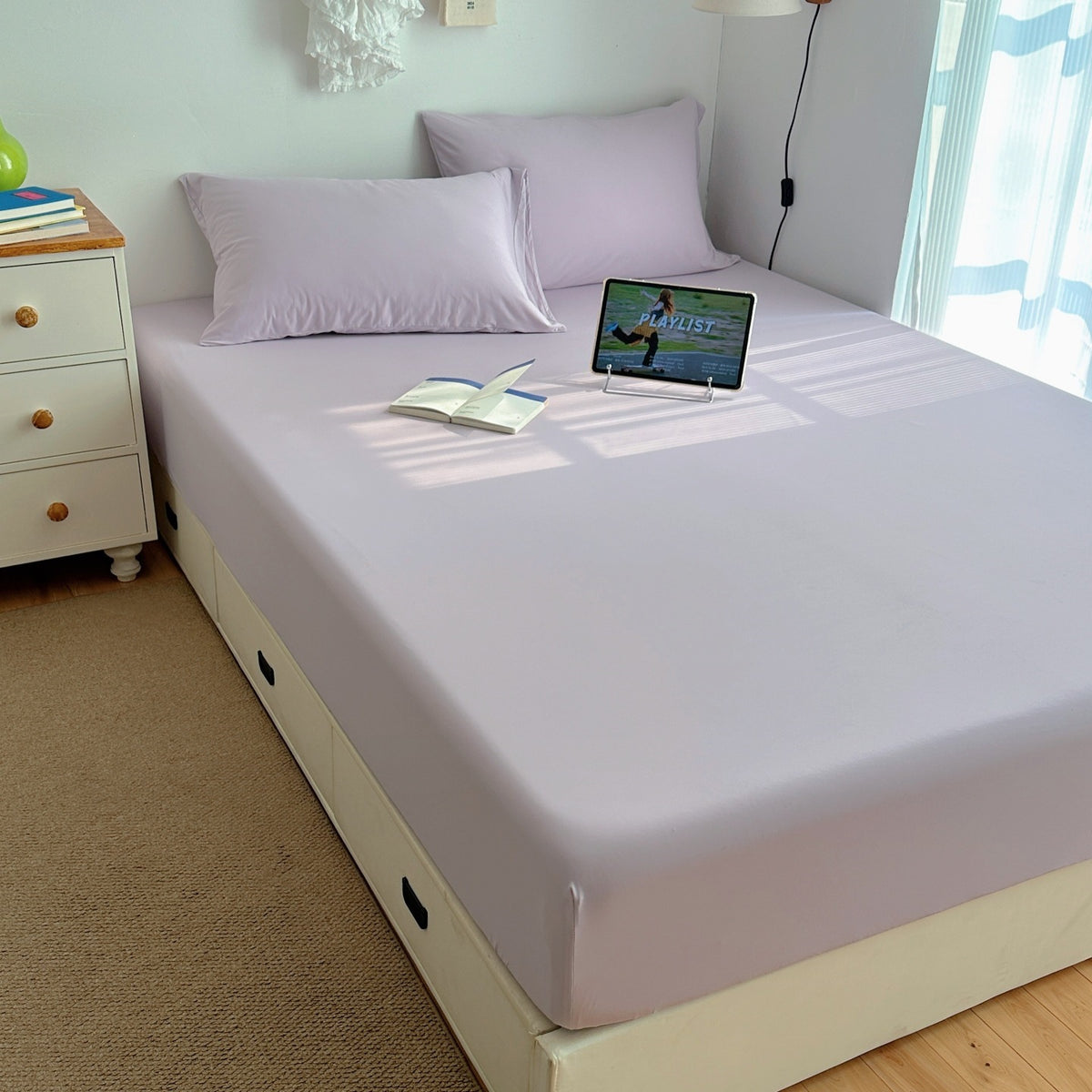 Drap-housse CloudFit Lavande