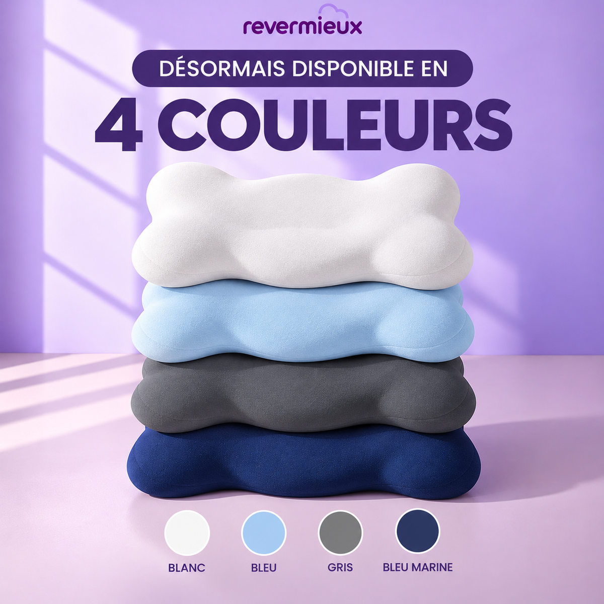 CloudSleep™ – Oreiller Ergonomique